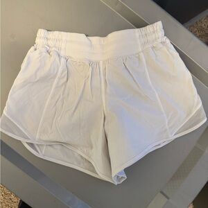 lululemon athletica White Athletic Shorts
